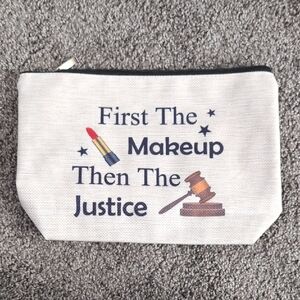 Makeup And Justice Makeup Bag